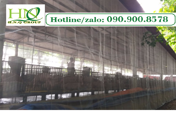 Lưới chắn muỗi (lưới chắn côn trùng) cho chuồng trại nuôi heo Lưới chắn muỗi (lưới chắn côn trùng) cho chuồng trại nuôi heo