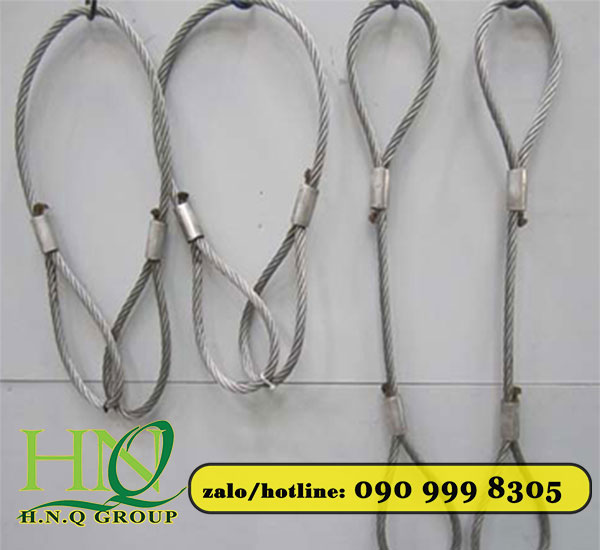 Sling cáp thép cẩu hàng