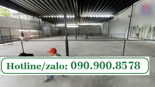 Lưới nhựa đen ô 3.5cm chắn bóng sân picklball